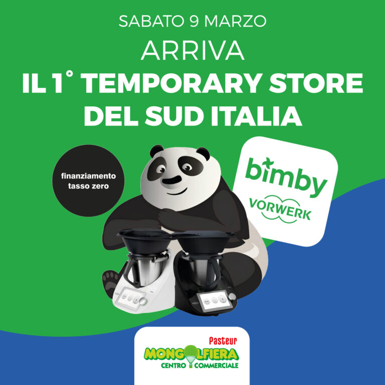 Temporary store Bimby